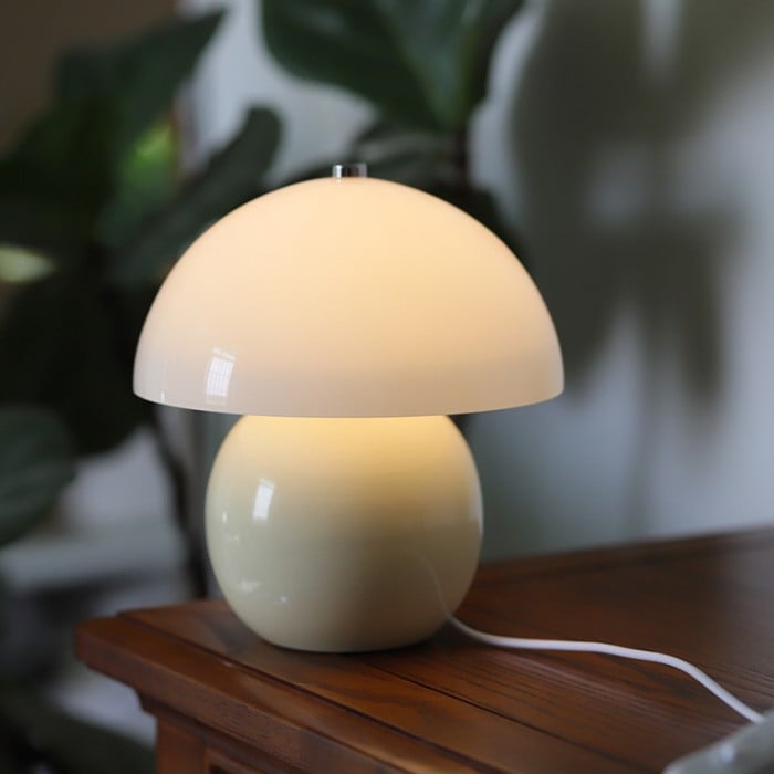 Emilia Mushroom Ceramic Table Lamp | BOGO