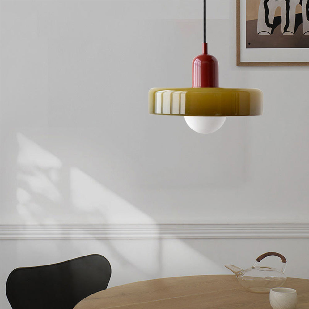 Leandro Bauhaus-Inspired Glass Pendant Light | BOGO