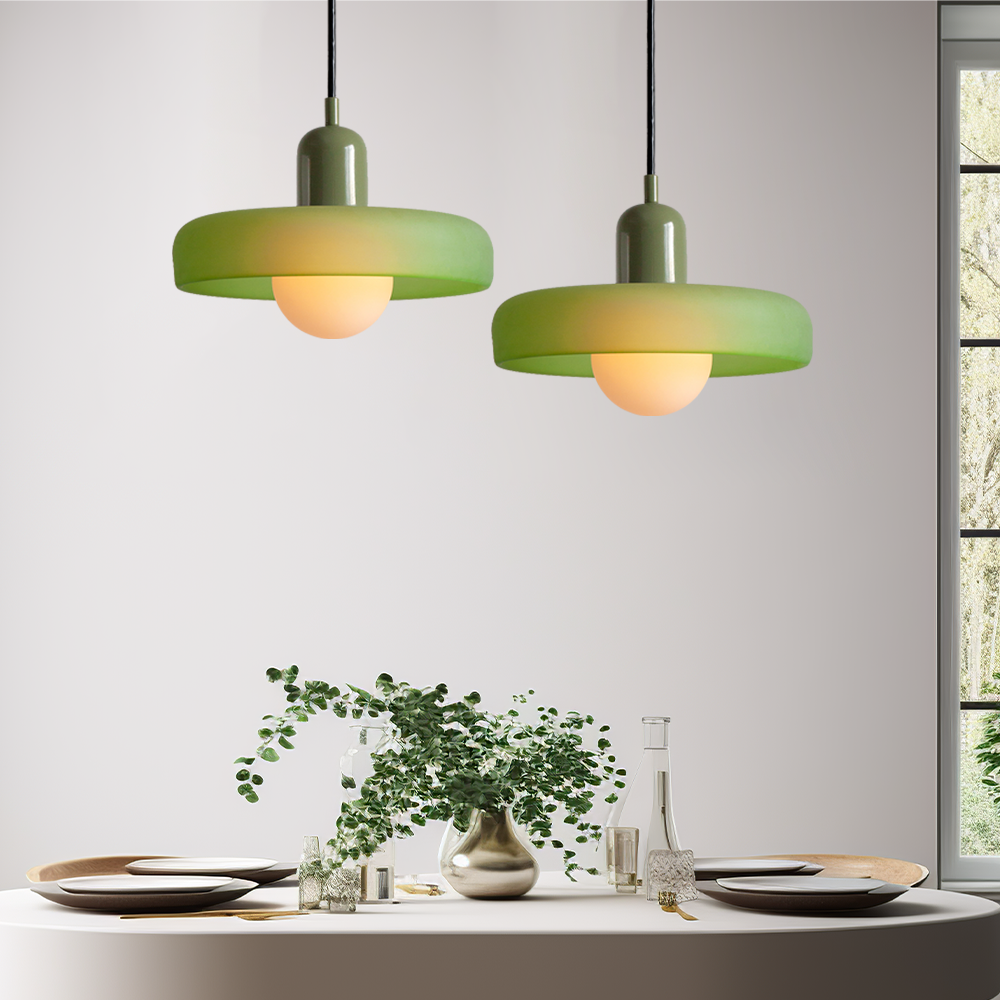 Leandro Bauhaus-Inspired Glass Pendant Light | BOGO