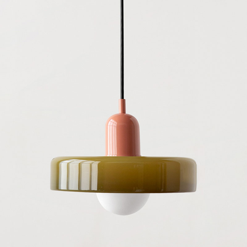 Leandro Bauhaus-Inspired Glass Pendant Light | BOGO