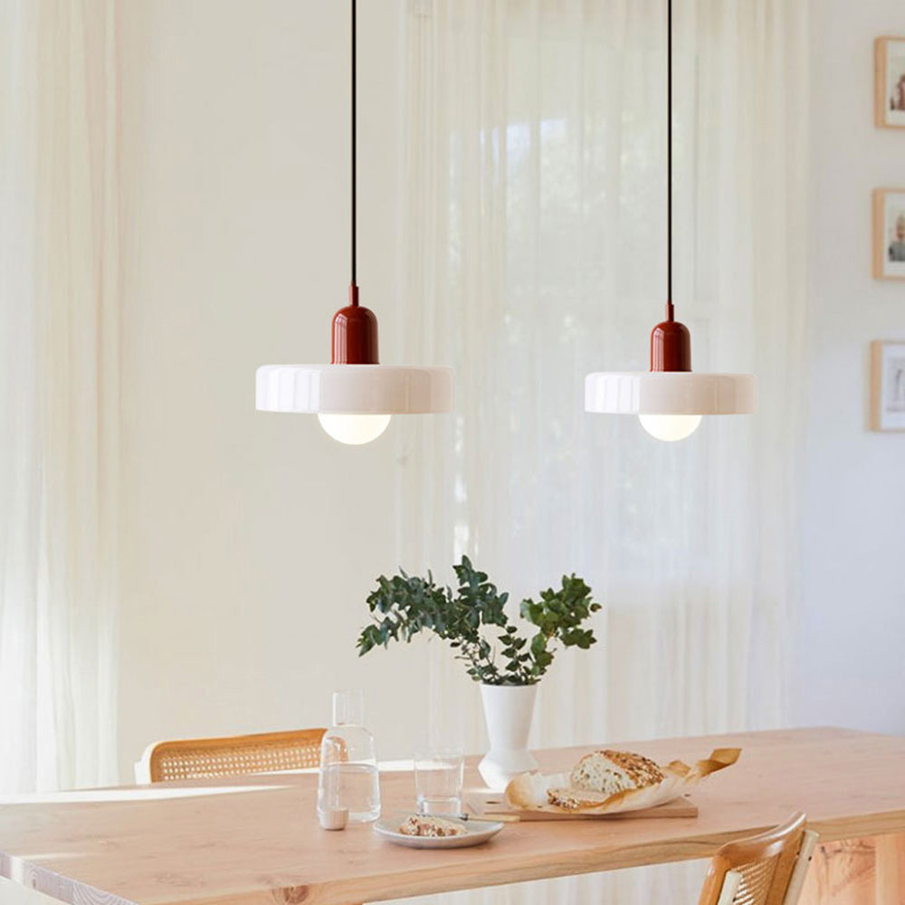 Leandro Bauhaus-Inspired Glass Pendant Light | BOGO