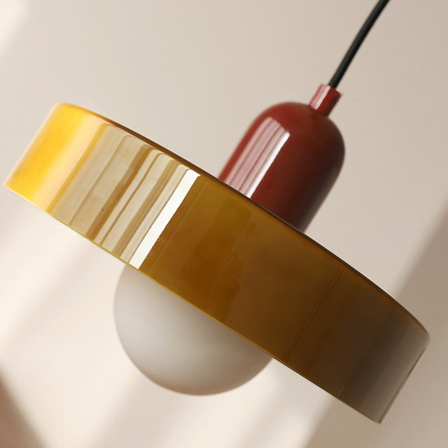 Leandro Bauhaus-Inspired Glass Pendant Light | BOGO