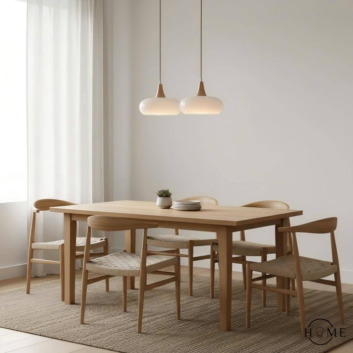 Violetta Bauhaus-Inspired Orange Disc Pendant Light | BOGO