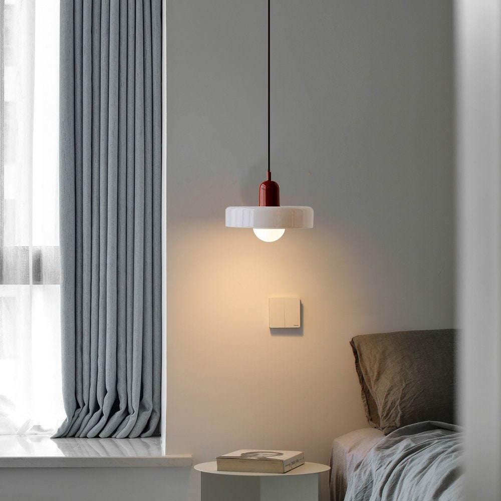 Leandro Bauhaus-Inspired Glass Pendant Light | BOGO
