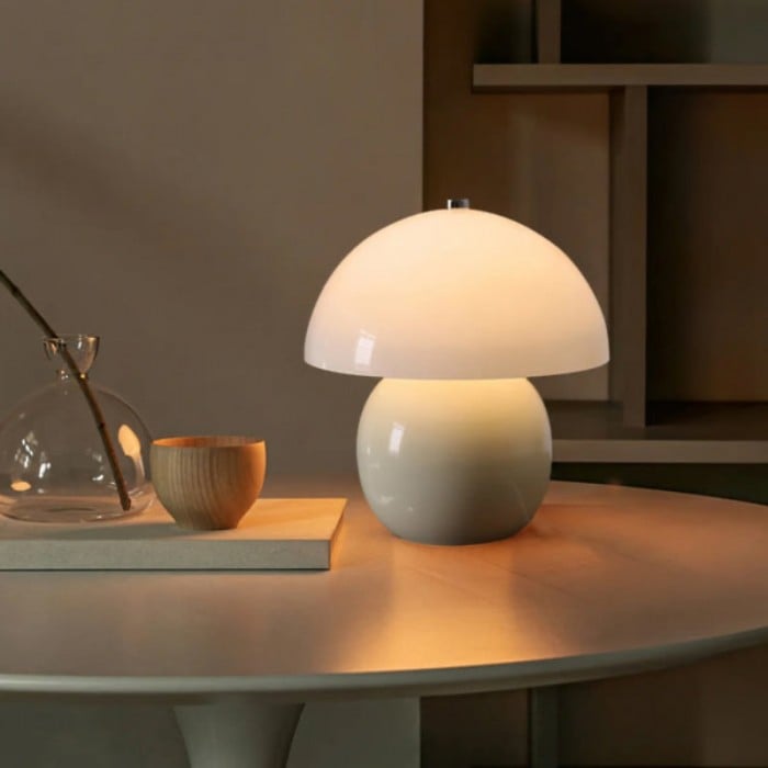 Emilia Mushroom Ceramic Table Lamp | BOGO