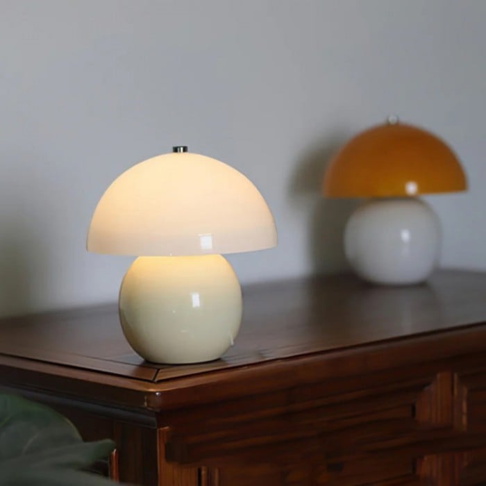 Emilia Mushroom Ceramic Table Lamp | BOGO